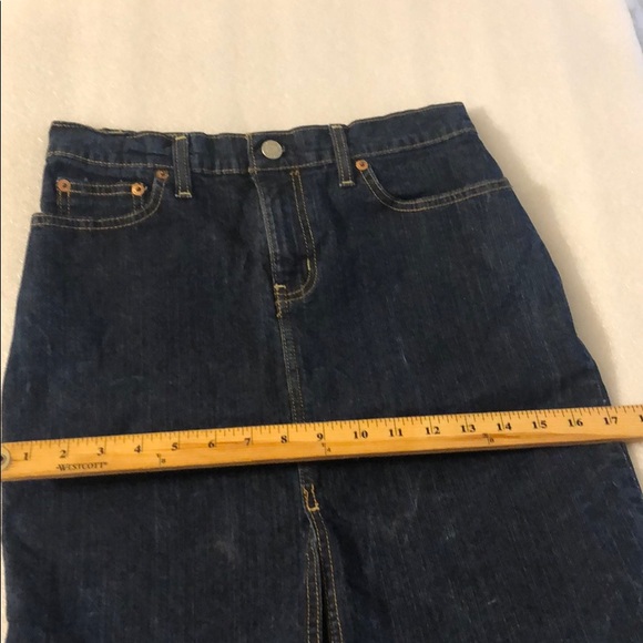 Polo Ralph Lauren Denim Pencil Skirt-size -2 - Picture 7 of 16